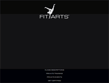 Tablet Screenshot of fitarts.com